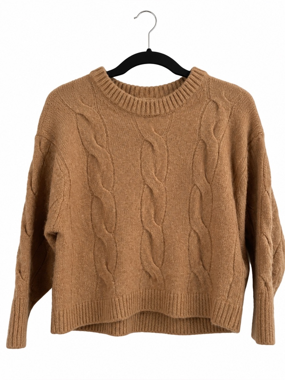 STOCKHOLMATELIER &other Stories cable knit wool/alpaca blend sweater Medium - Picture 2 of 8